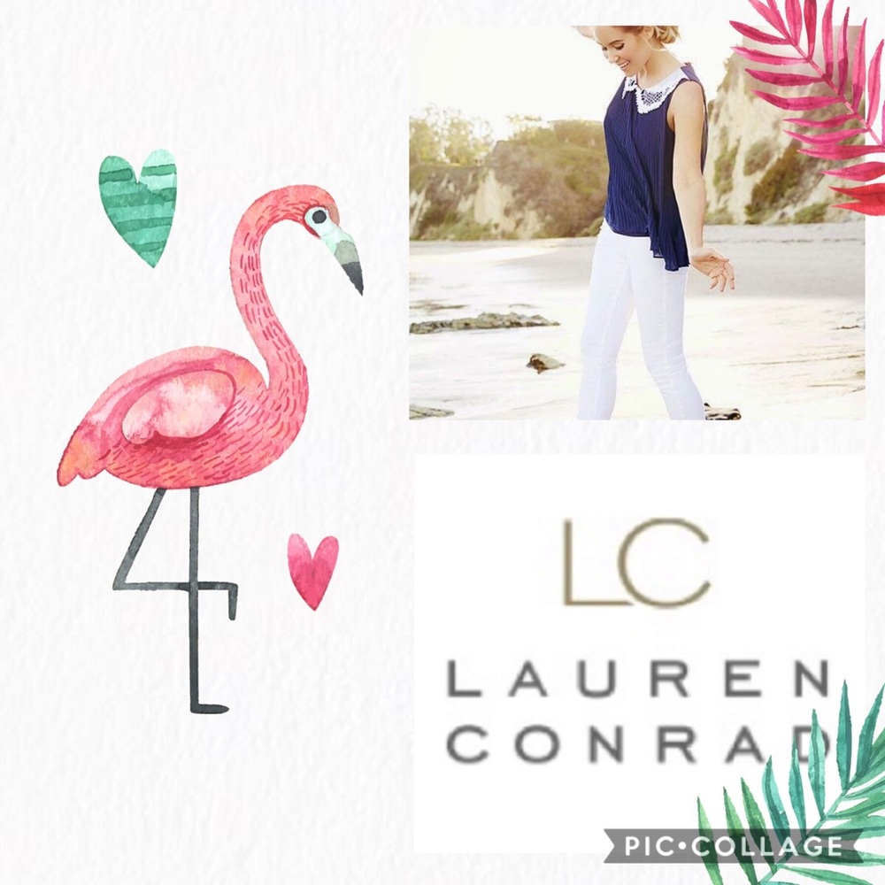 💕3/$15💕Lauren Conrad White Jeans